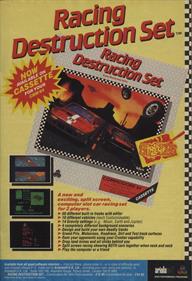 Racing Destruction Set - Advertisement Flyer - Front Image