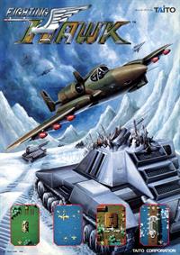 Fighting Hawk - Advertisement Flyer - Front Image