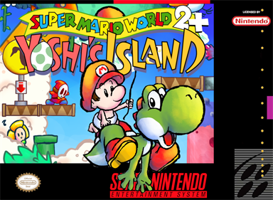 SMW 2+ - Fanart - Box - Front Image