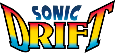 Sonic Drift - Clear Logo Image