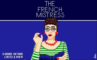 The French Mistress - Screenshot - Game Title Image