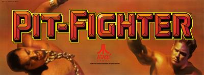 Pit-Fighter - Arcade - Marquee Image