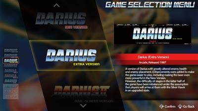 Darius Cozmic Collection Arcade - Screenshot - Game Select Image