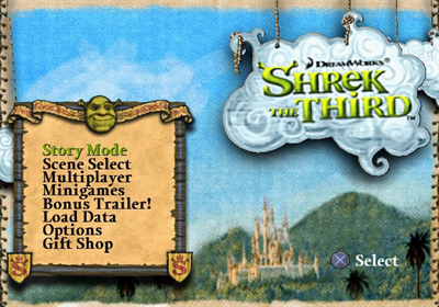 Shrek the Third - Screenshot - Game Title Image