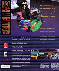 NeoHunter - Box - Back Image