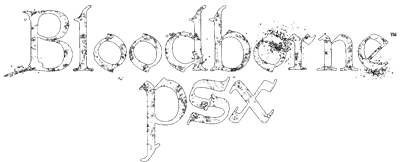 Bloodborne PSX - Clear Logo Image