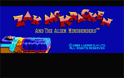 Zak McKracken and the Alien Mindbenders - Screenshot - Game Title Image