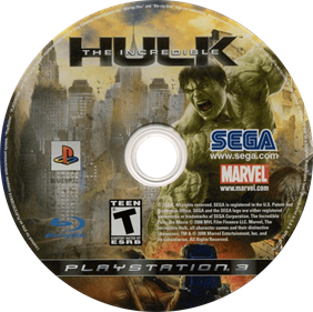 The Incredible Hulk - Disc Image