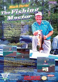 Mark Davis' The Fishing Master - Advertisement Flyer - Front Image