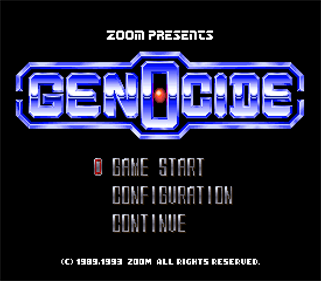 Genocide Square - Screenshot - Game Select Image
