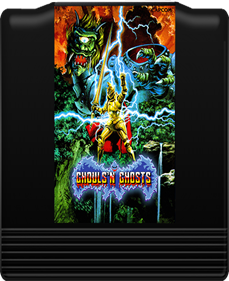 Ghouls'n Ghosts - Fanart - Cart - Front Image