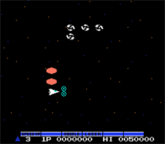 Gradius: MSX Version - Screenshot - Gameplay Image