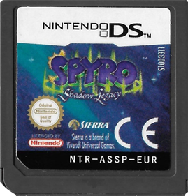 Spyro: Shadow Legacy - Cart - Front Image