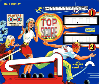 Top Score - Arcade - Marquee Image