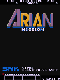 Alpha Mission - Screenshot - Game Title Image