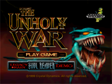 The Unholy War - Screenshot - Game Title Image