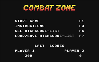 Combat Zone (Ruben Jønsson) - Screenshot - Game Title Image