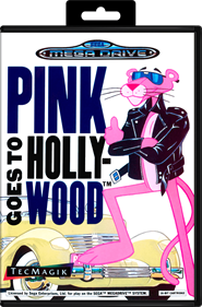 Pink Goes to Hollywood - Box - Front - Reconstructed Image