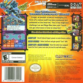 Mega Man Battle Network 6: Cybeast Gregar - Box - Back Image