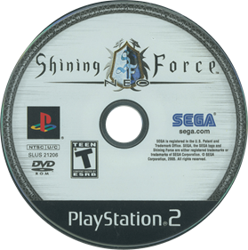 Shining Force Neo - Disc Image