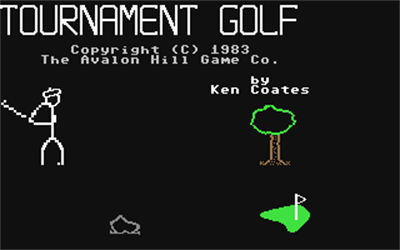 Tournament Golf - Screenshot - Game Title Image