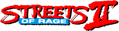 Streets of Rage II - Clear Logo Image