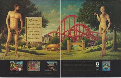 Theme Park - Advertisement Flyer - Front Image