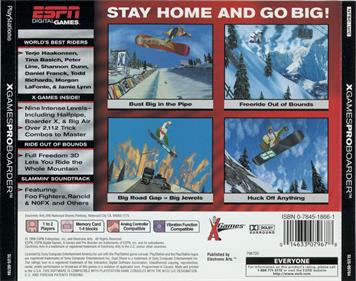 ESPN X-Games Pro Boarder - Box - Back Image