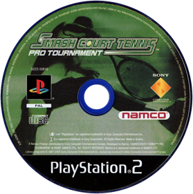 Smash Court Tennis Pro Tournament - Disc Image