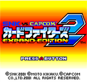 SNK vs. Capcom: Card Fighters' Clash 2: Expand Edition - Screenshot - Game Title Image