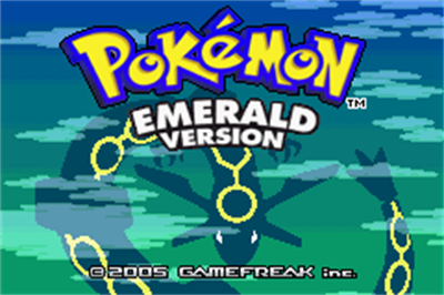 Pokémon Emerald Hard Edition - Screenshot - Game Title Image