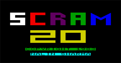 Scram 20 - Screenshot - Game Title Image