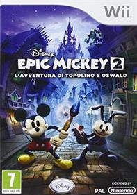 Disney Epic Mickey 2: The Power of Two - Box - Front Image