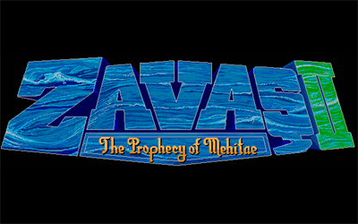 Zavas II: The Prophecy of Mehitae - Screenshot - Game Title Image