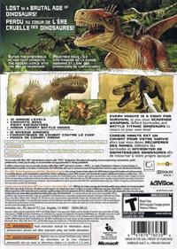Jurassic: The Hunted - Box - Back Image