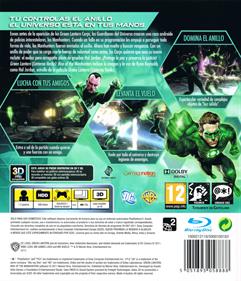 Green Lantern: Rise of the Manhunters - Box - Back Image
