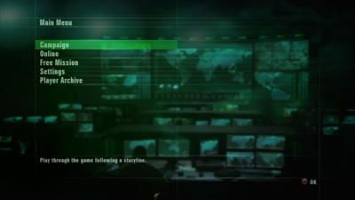 Ace Combat: Assault Horizon - Screenshot - Game Select Image