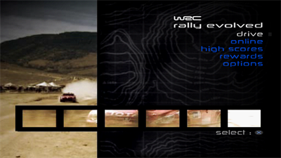 WRC: Rally Evolved - Screenshot - Game Select Image
