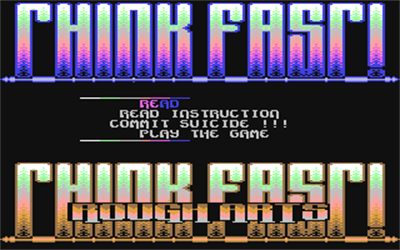 Think Fast - Screenshot - Game Title Image