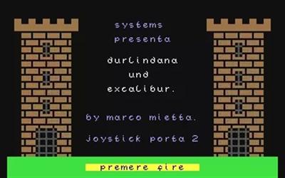 Durlindana und Excalibur - Screenshot - Game Title Image