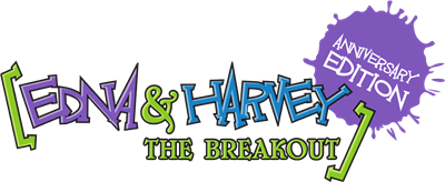 Edna And Harvey: The Breakout: Anniversary Edition - Clear Logo Image