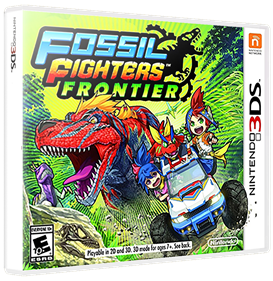 Fossil Fighters: Frontier - Box - 3D Image