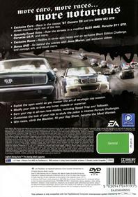 Need for Speed: Most Wanted: Black Edition - Box - Back Image