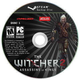 The Witcher 2: Assassins of Kings: Enhanced Edition - Fanart - Disc
