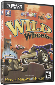 Wild Wheels - Box - 3D Image