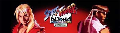 Street Fighter Alpha - Arcade - Marquee Image