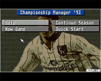 Championship Manager 93 - Screenshot - Gameplay Image