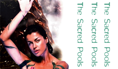 The Sacred Pools - Advertisement Flyer - Front Image