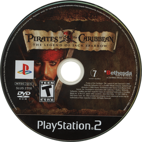 Pirates of the Caribbean: The Legend of Jack Sparrow - Disc Image