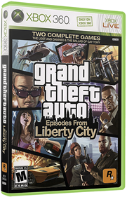 Grand Theft Auto: Episodes from Liberty City - Box - 3D Image